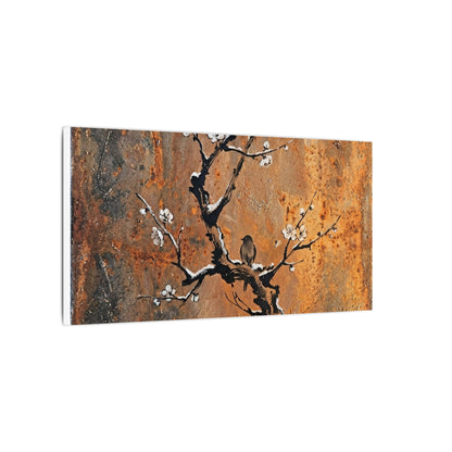 Datsuzoku Rust Patina Canvas Art - Zen Sumi E