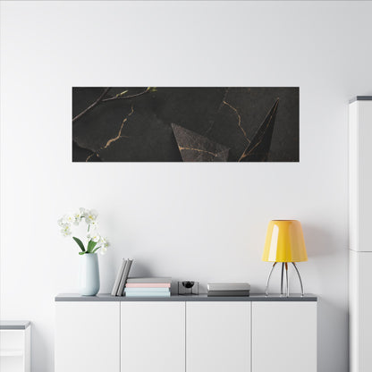 Paper Fold Canvas Art | Spring Kintsugi Broken Beauty Art