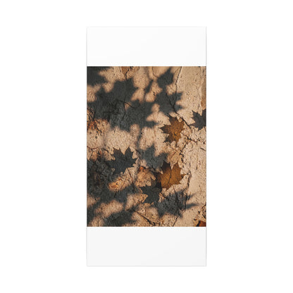 Cozy Shadow Play Canvas Art - Texture Japandi