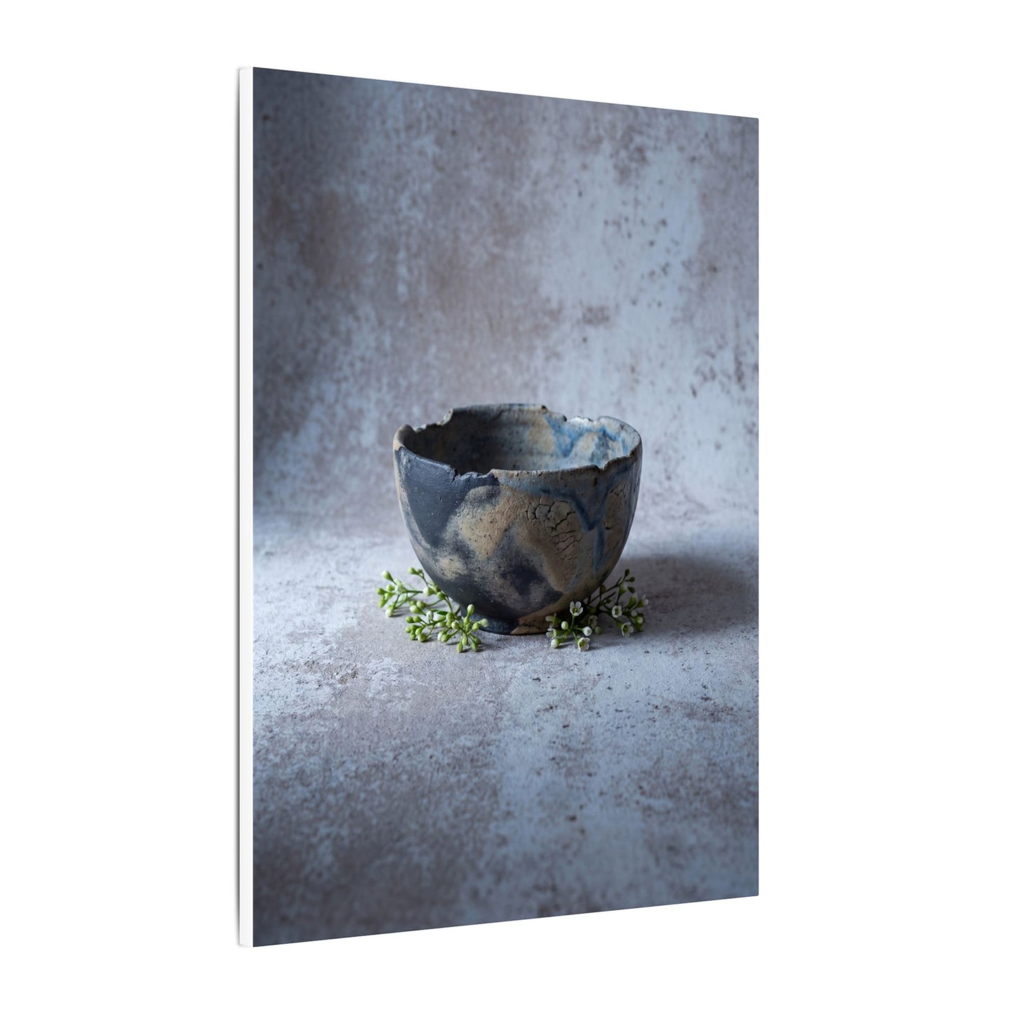 Ceramic Bowl Spring Canvas Art | Japandi Warm Design