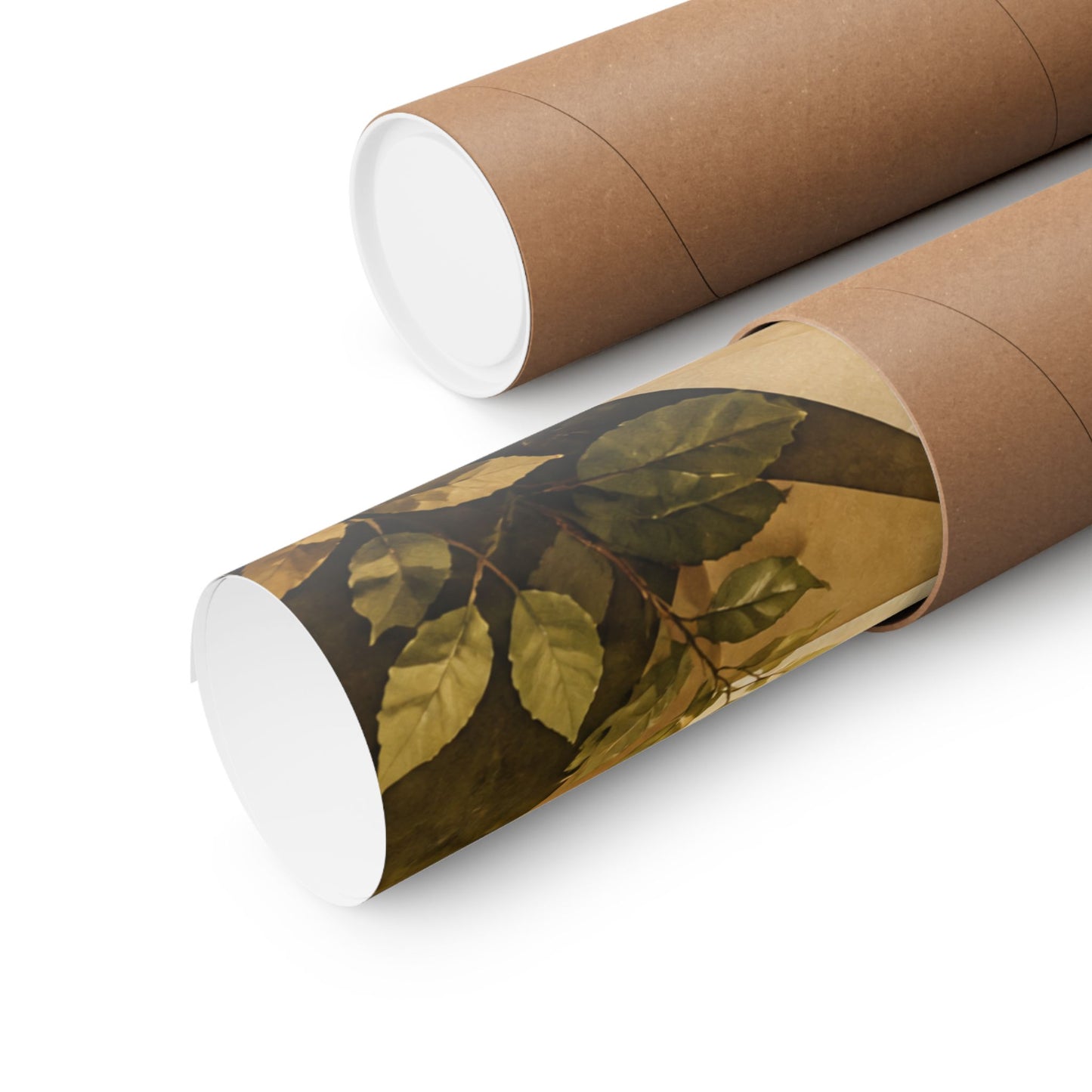 Golden Hour Paper Fold Wall Art Print - Japandi Ma