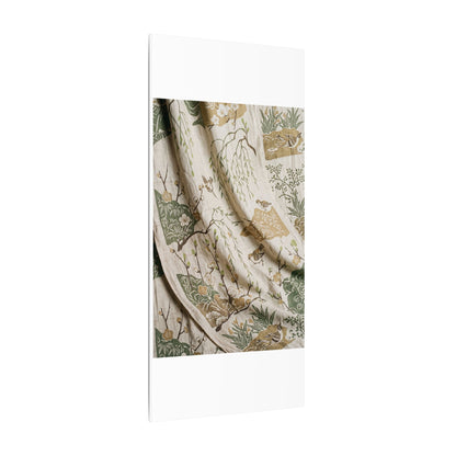Silk Drape Canvas Art | Spring Japandi Japanese Pattern Art