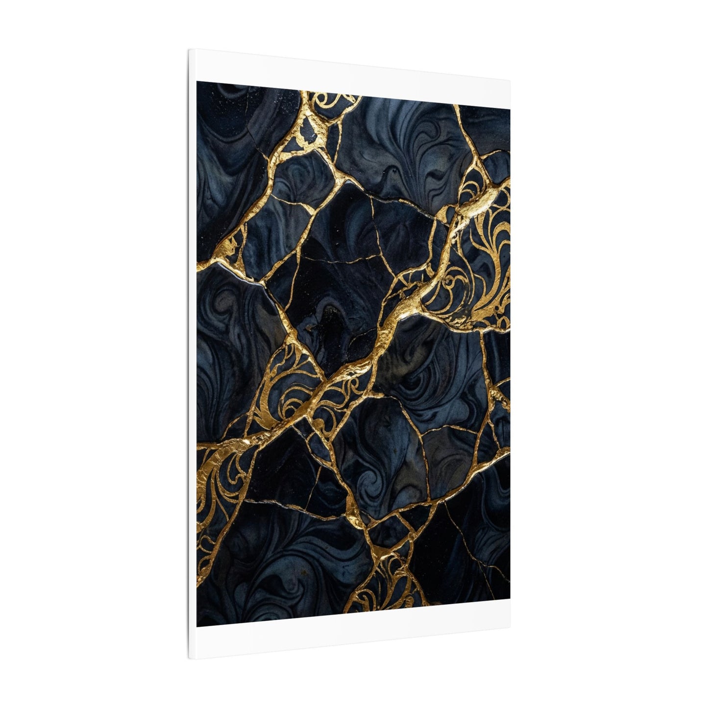 Kintsugi Gold Vein Canvas Art