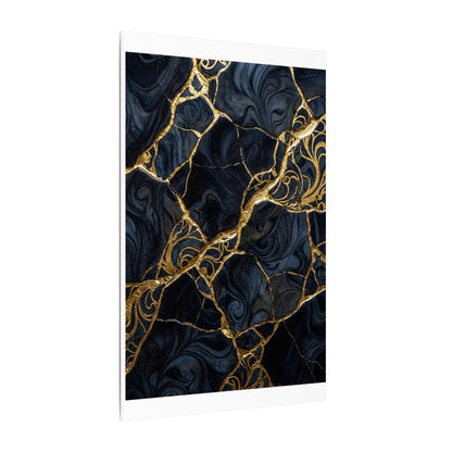 Kintsugi Gold Vein Canvas Art