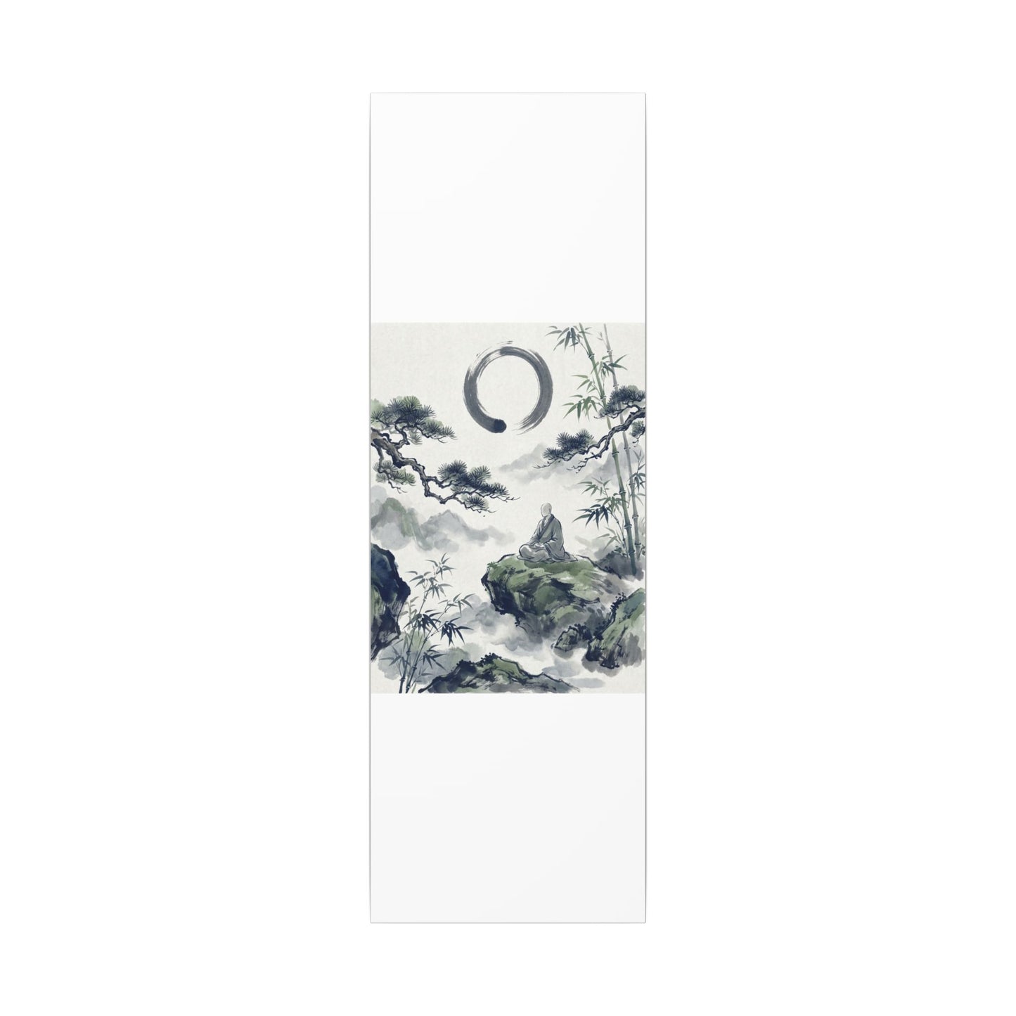 Zen Sumi-e Canvas Art