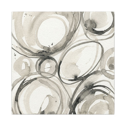 Handcrafted Feel Japandi Watercolor Canvas Art