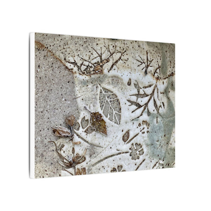 Ceramic Bowl Winter Canvas Art | Japandi Earthy Design