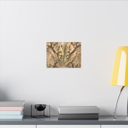 Kanso Paper Fold Canvas Art - Japandi Japanese Pattern