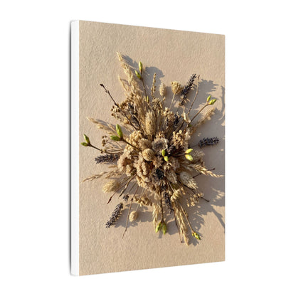 Dried Flowers Spring Canvas Art | Japandi Earthy Design