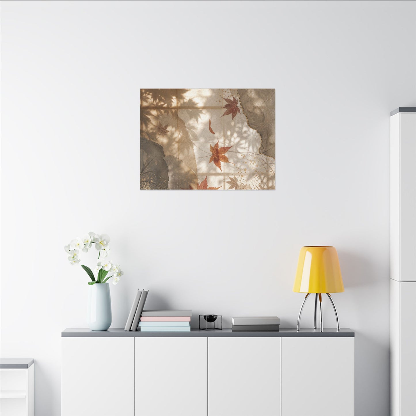 Datsuzoku Shoji Screen Canvas Art - Japandi Japanese Pattern