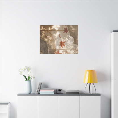 Datsuzoku Shoji Screen Canvas Art - Japandi Japanese Pattern