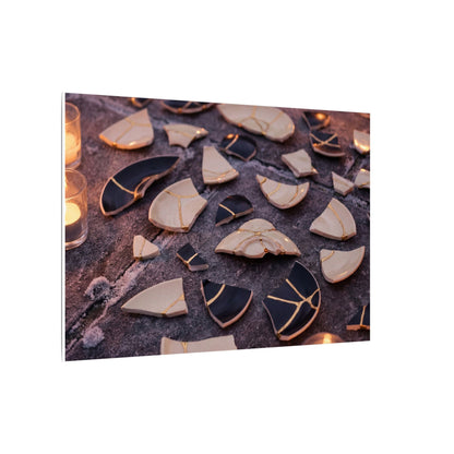 Winter Broken Pottery Broken Beauty Canvas Art | Beautiful Decor