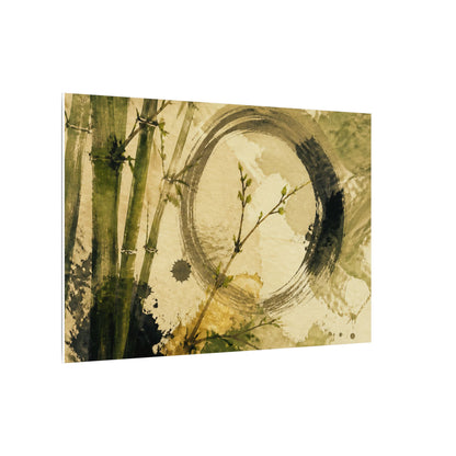 Ink Brushstroke Sumi E Canvas Art | Calm Zen Art