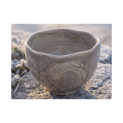 Seijaku Ceramic Bowl Canvas Art - Japandi Japanese Pattern Art Print
