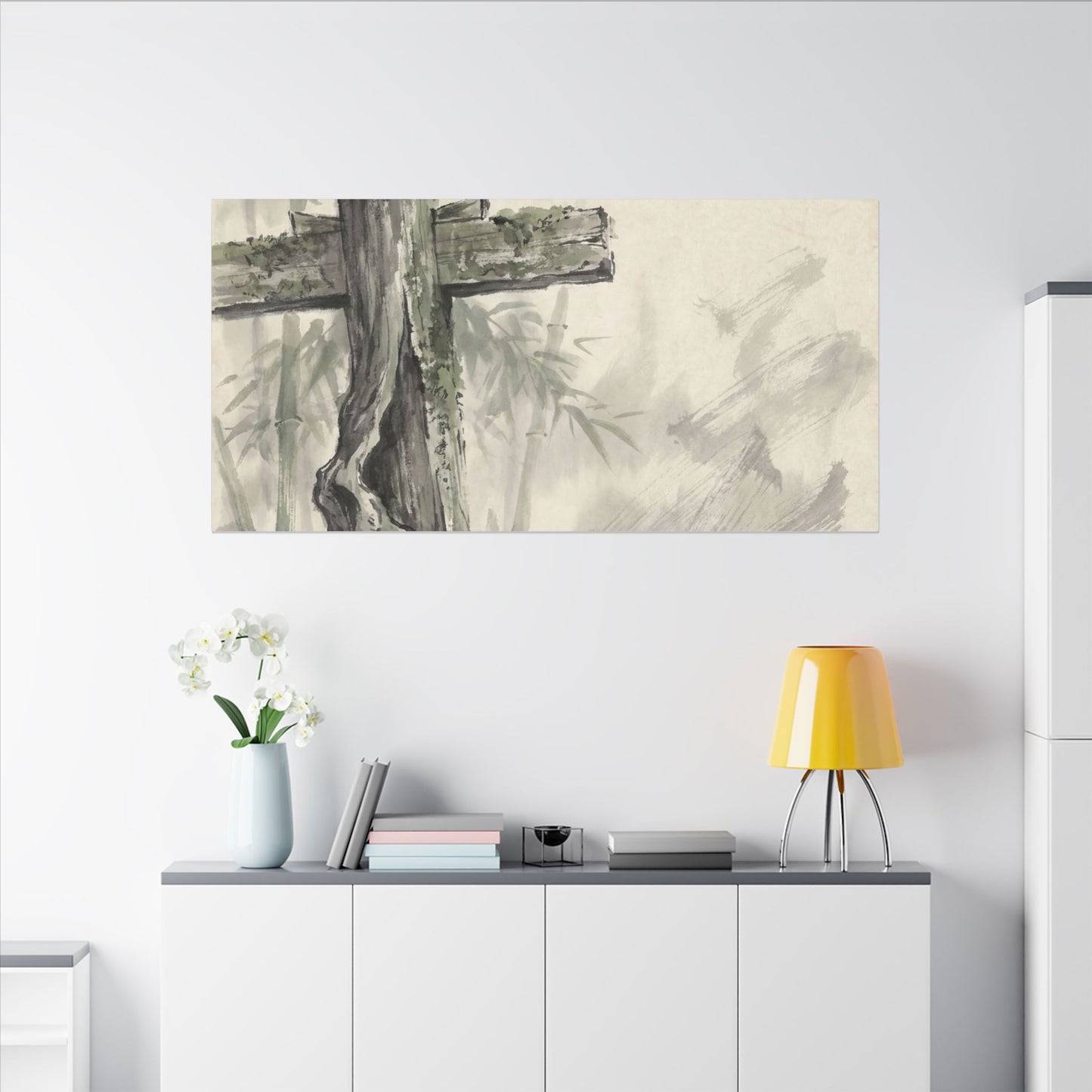 Torii Gate Summer Canvas Art | Zen Tranquil Design