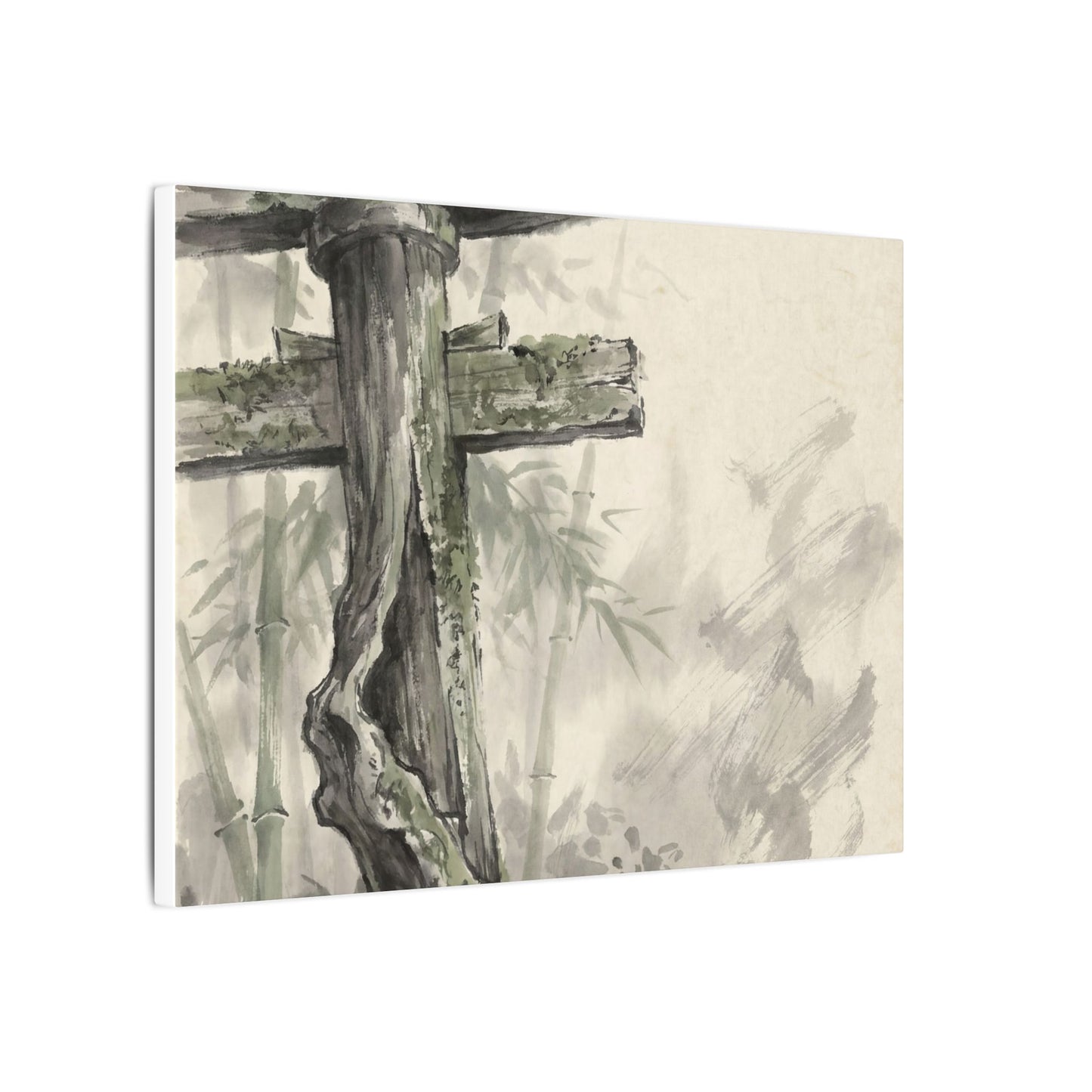 Torii Gate Summer Canvas Art | Zen Tranquil Design