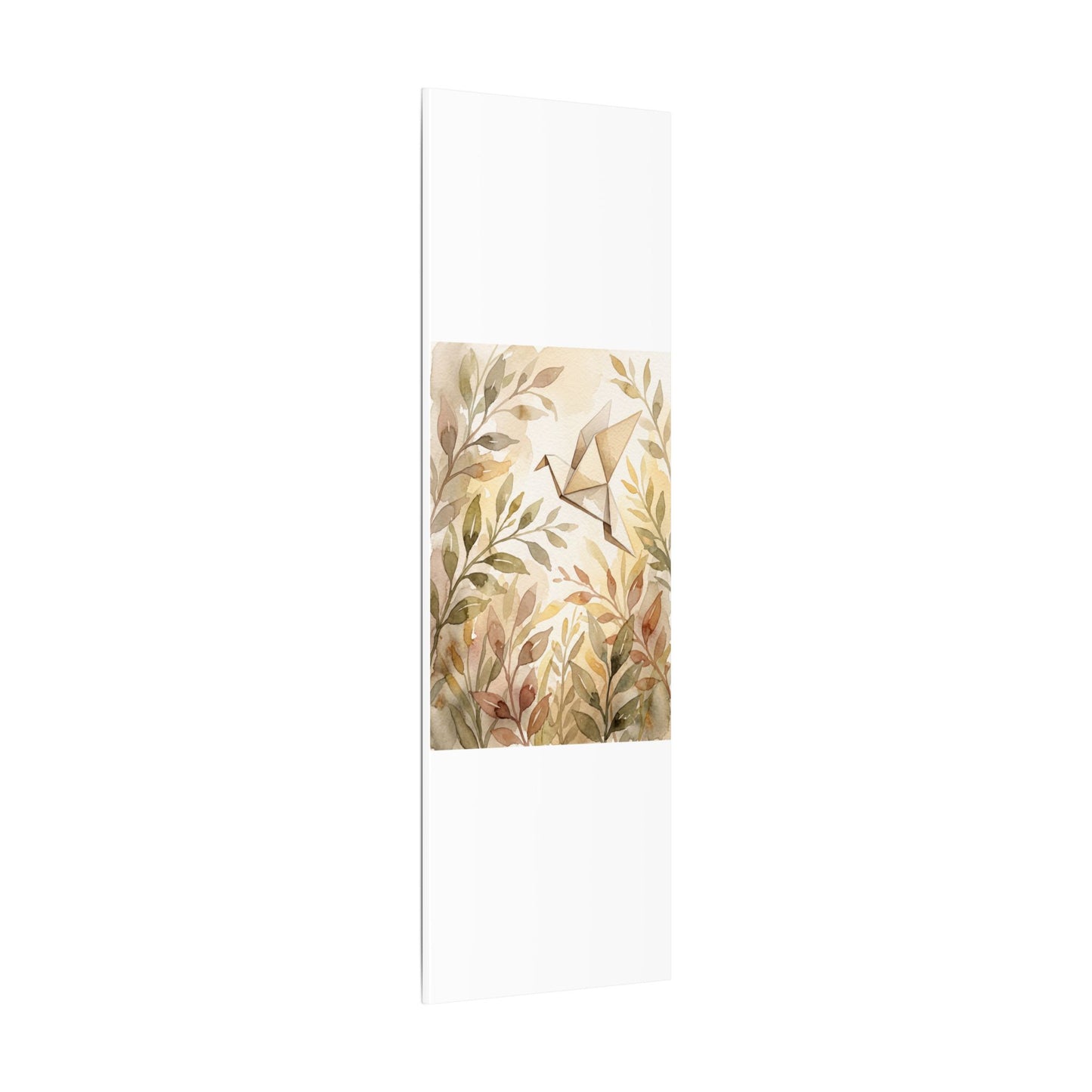Fukinsei Paper Fold Canvas Art - Japandi Watercolor