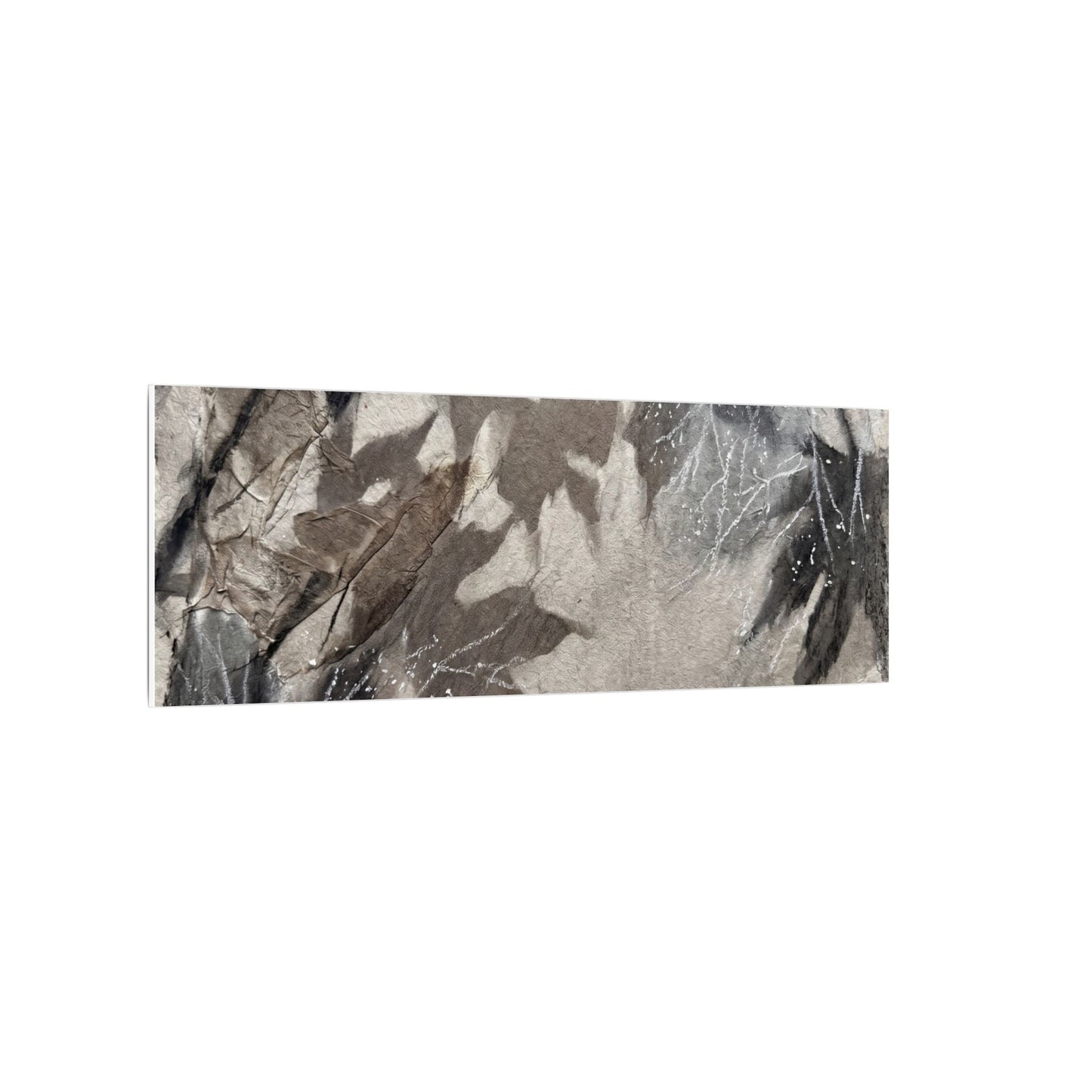Shadow Play Texture Canvas Art | Cozy Japandi Art