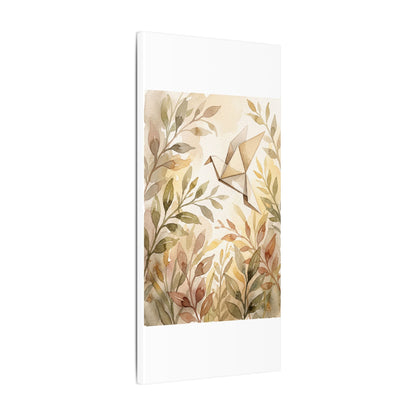Fukinsei Paper Fold Canvas Art - Japandi Watercolor