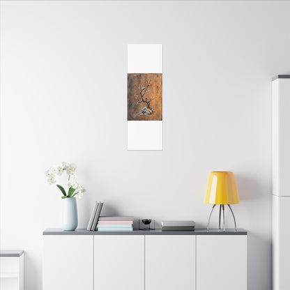 Datsuzoku Rust Patina Canvas Art - Zen Sumi E