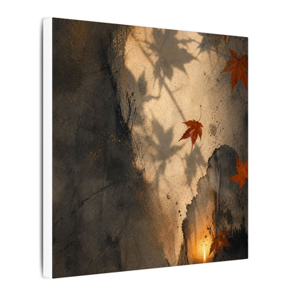 Shadow Play Texture Canvas Art | Neutral Japandi Art