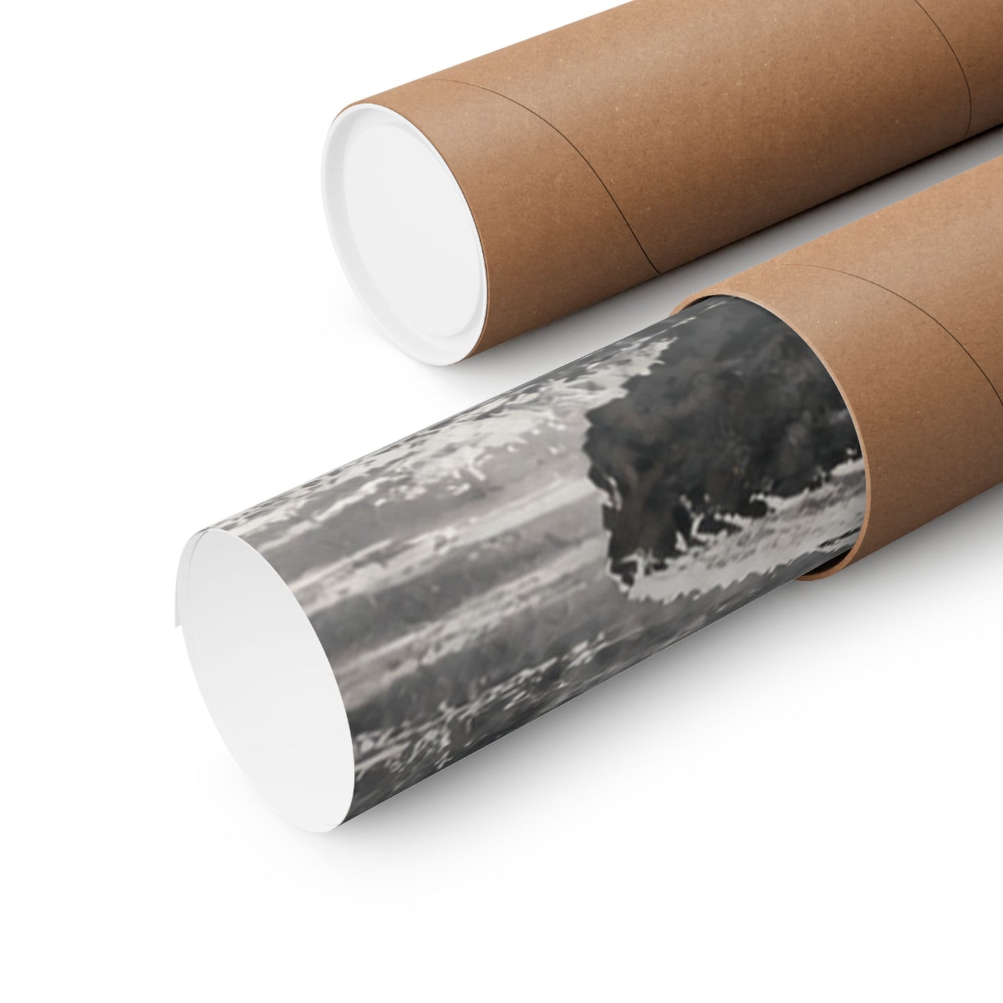 Dappled Incense Smoke Wall Art Print - Zen Seijaku