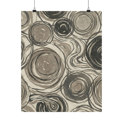 Wabi-sabi Pattern Japandi Japanese Pattern Wall Art Print | Wabi-sabi Pattern Japanese Pattern Art Print