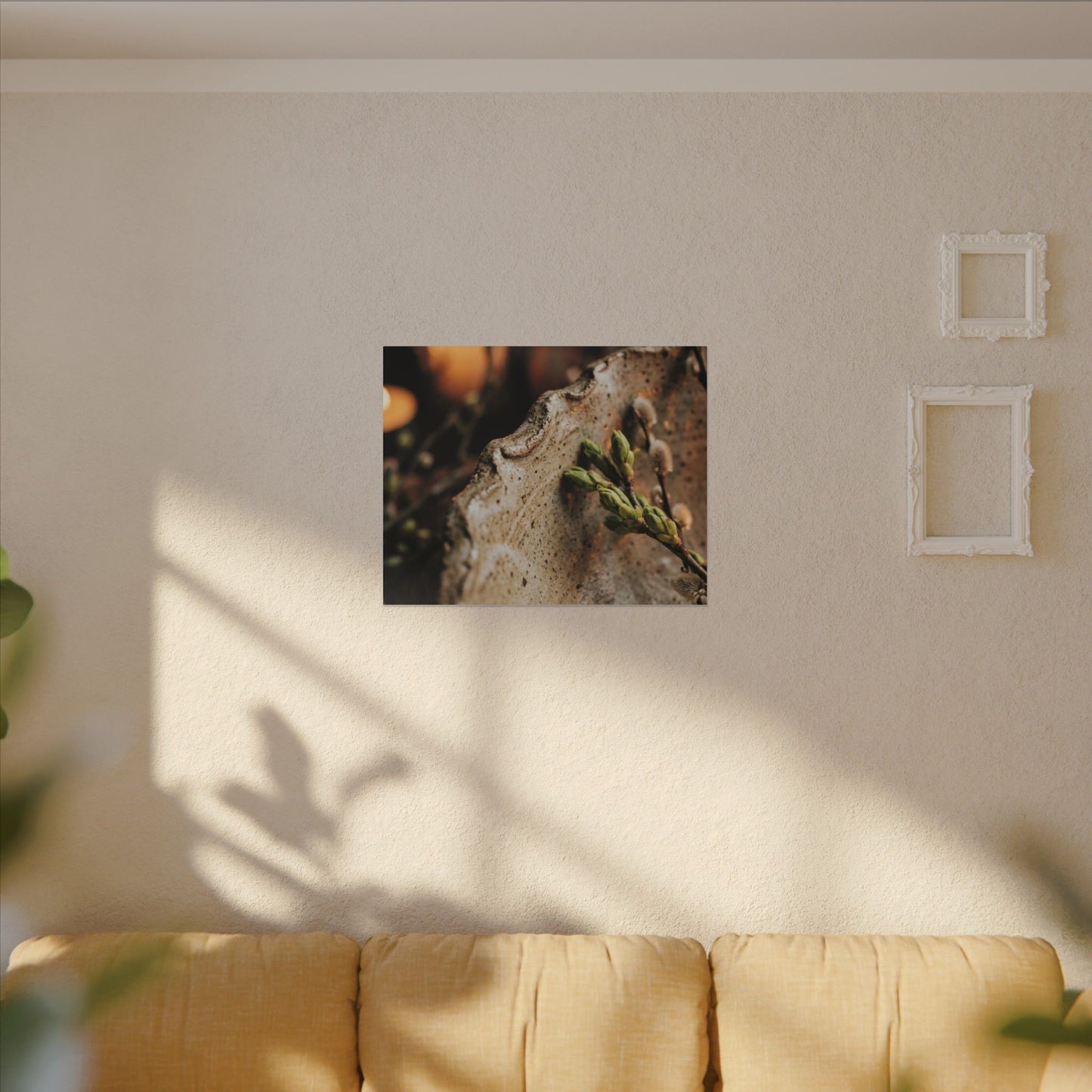 Overcast Ceramic Bowl Canvas Art - Japandi Ma