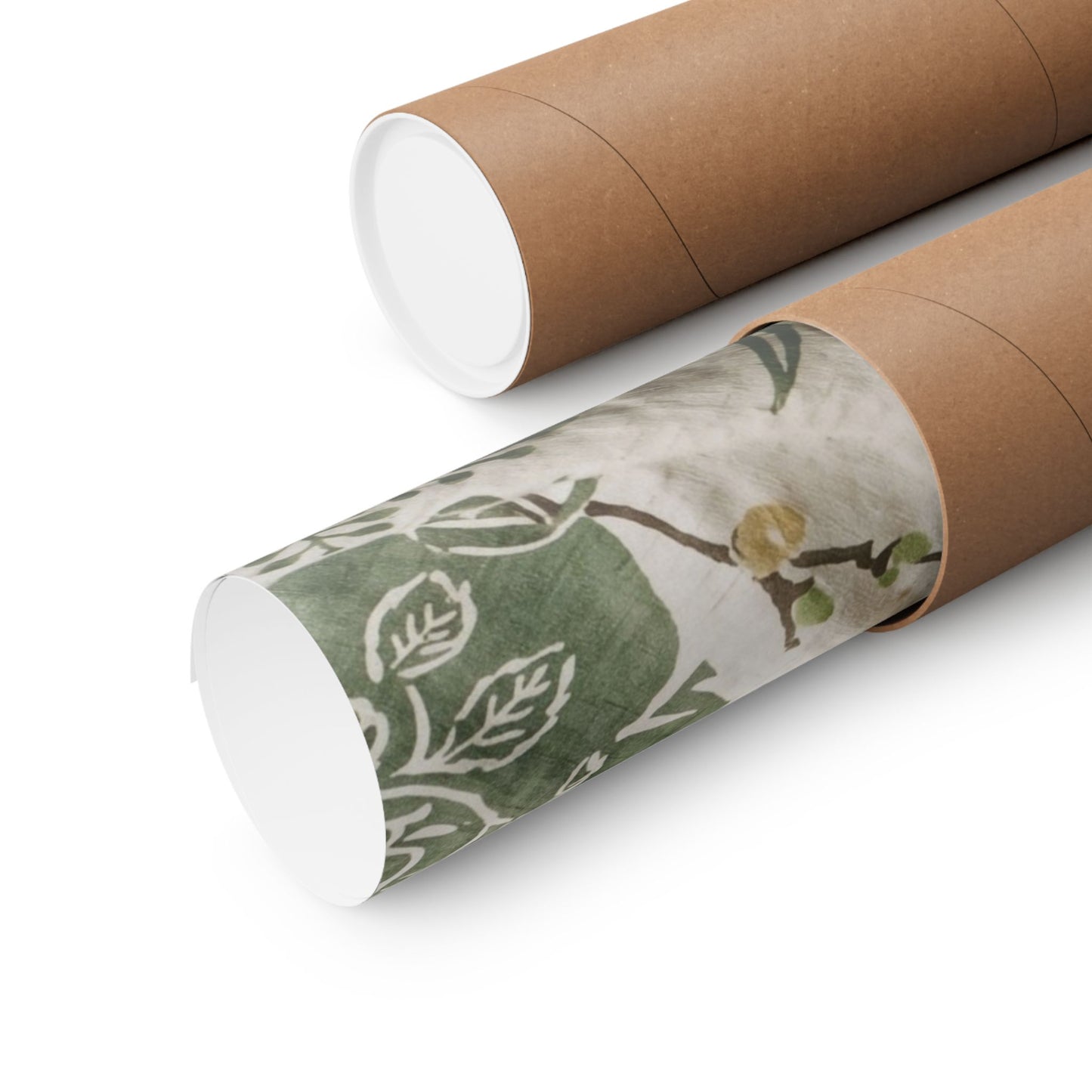 Silk Drape Japanese Pattern Wall Art Print | Neutral Japandi Art