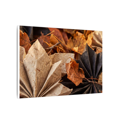 Paper Fold Texture Canvas Art | Elegant Japandi Art