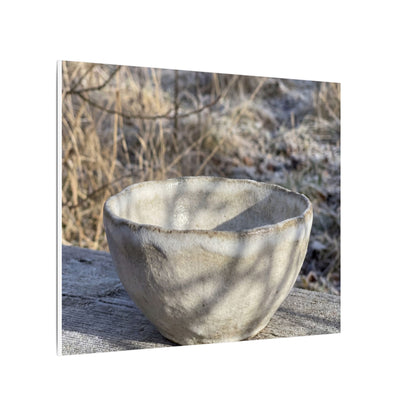 Dappled Ceramic Bowl Canvas Art - Japandi Fukinsei