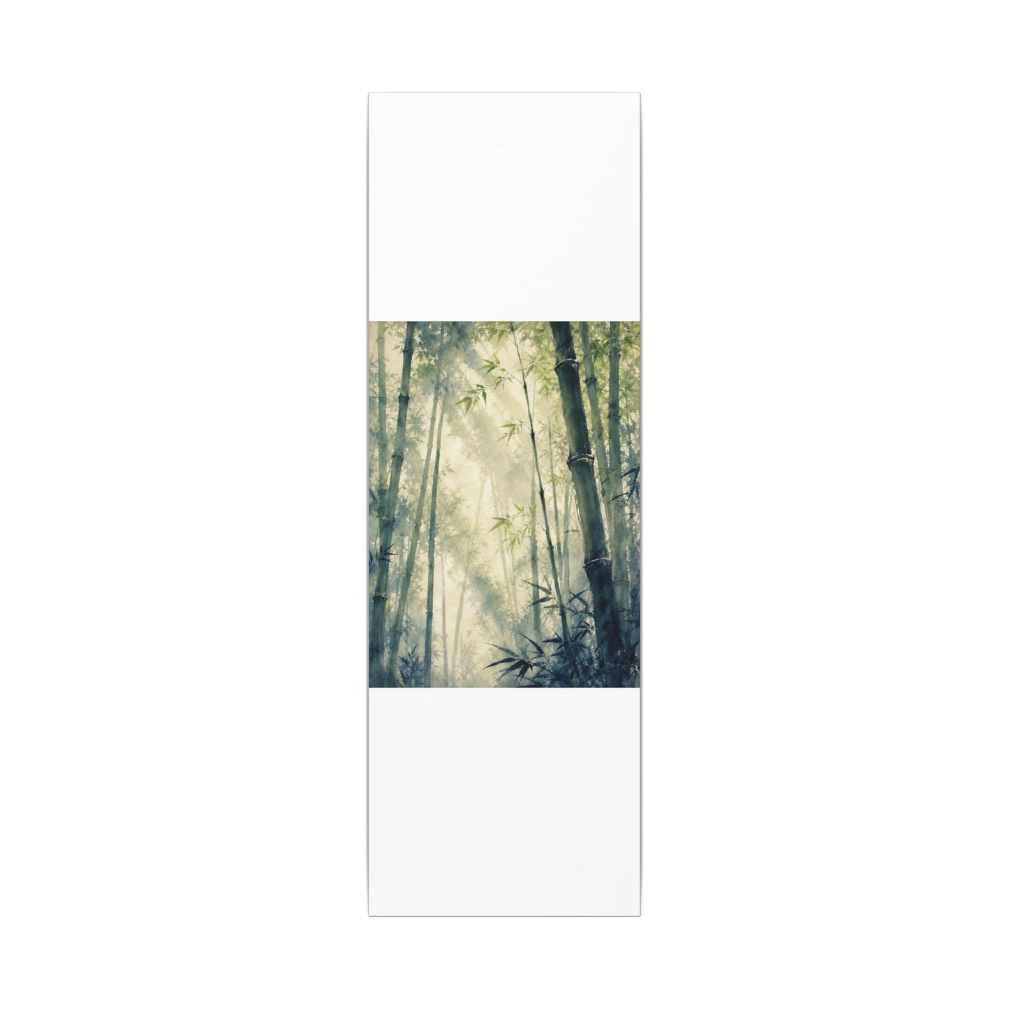 Bamboo Grove Spring Canvas Art | Zen Serene Design