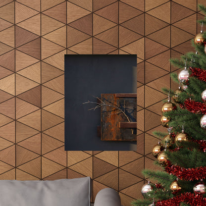 Ma Rust Patina Wall Art Print - Dark Japandi Dark Texture