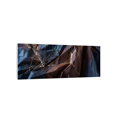 Paper Fold Broken Beauty Canvas Art | Philosophical Kintsugi Art