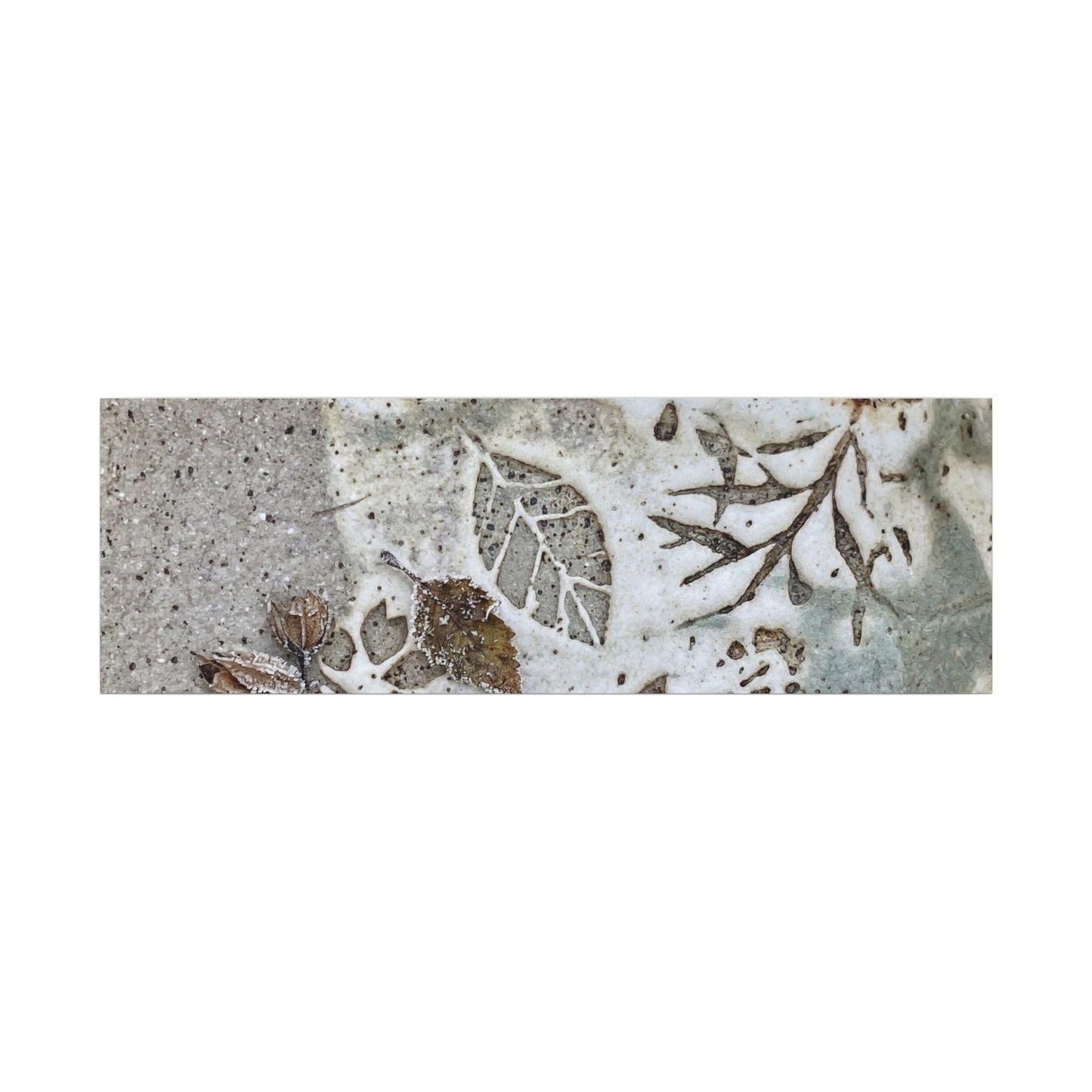 Ceramic Bowl Winter Canvas Art | Japandi Earthy Design