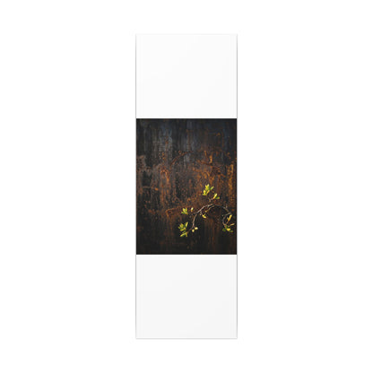 Golden Hour Rust Patina Canvas Art - Dark Japandi Fukinsei