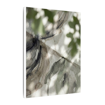 Spring Paper Fold Watercolor Canvas Art | Warm Decor