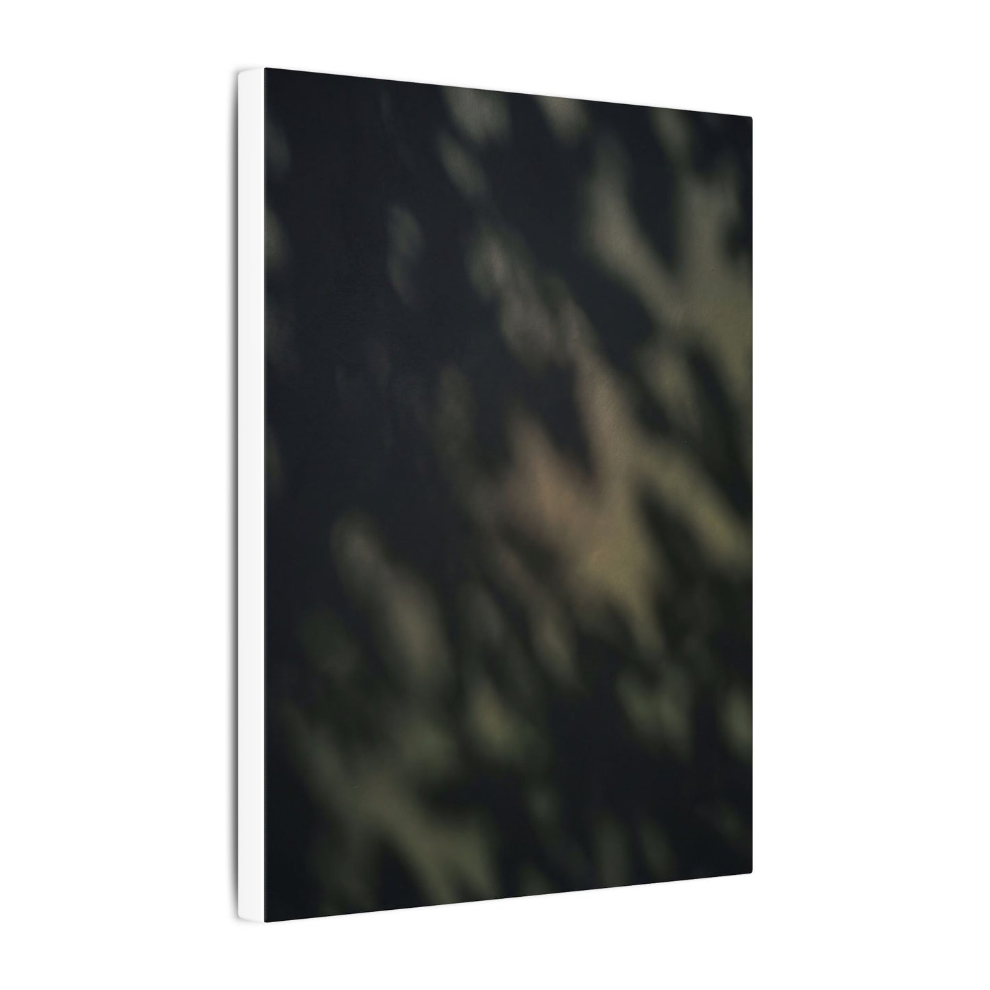 Dappled Shadow Play Canvas Art - Dark Japandi Ma