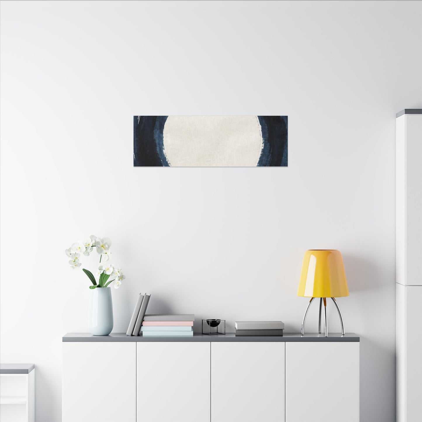 Balanced Meditation Zen Enso Canvas Art