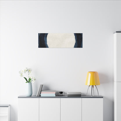 Balanced Meditation Zen Enso Canvas Art