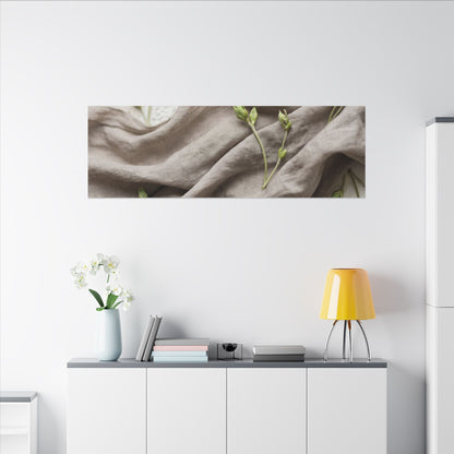 Overcast Silk Drape Canvas Art - Japandi Ma