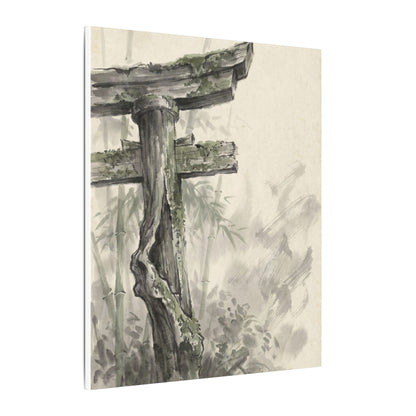 Torii Gate Summer Canvas Art | Zen Tranquil Design