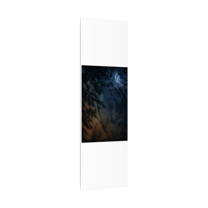 Kanso Shadow Play Canvas Art - Dark Japandi Shadow Zen