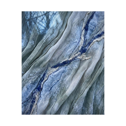 Warm Silk Drape Wall Art Print - Texture Japandi