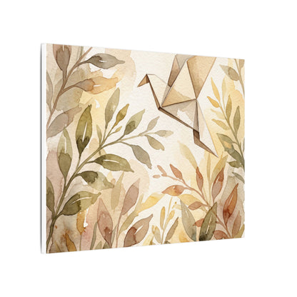 Fukinsei Paper Fold Canvas Art - Japandi Watercolor