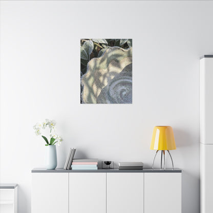 Dappled Ceramic Bowl Canvas Art - Japandi Seijaku