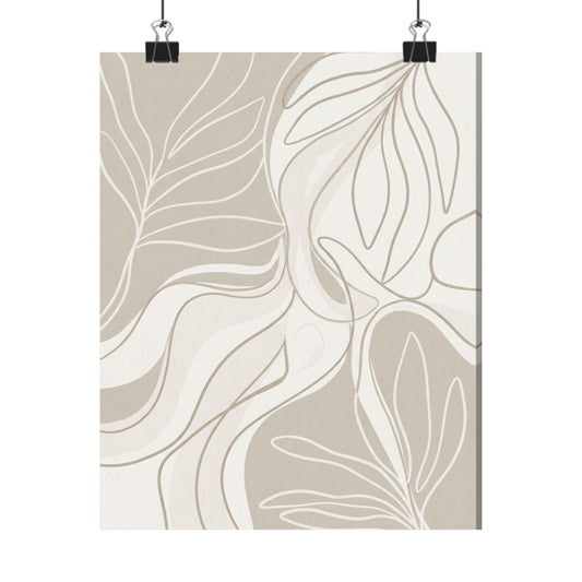 Japandi Minimalist Wall Art Print Art Print