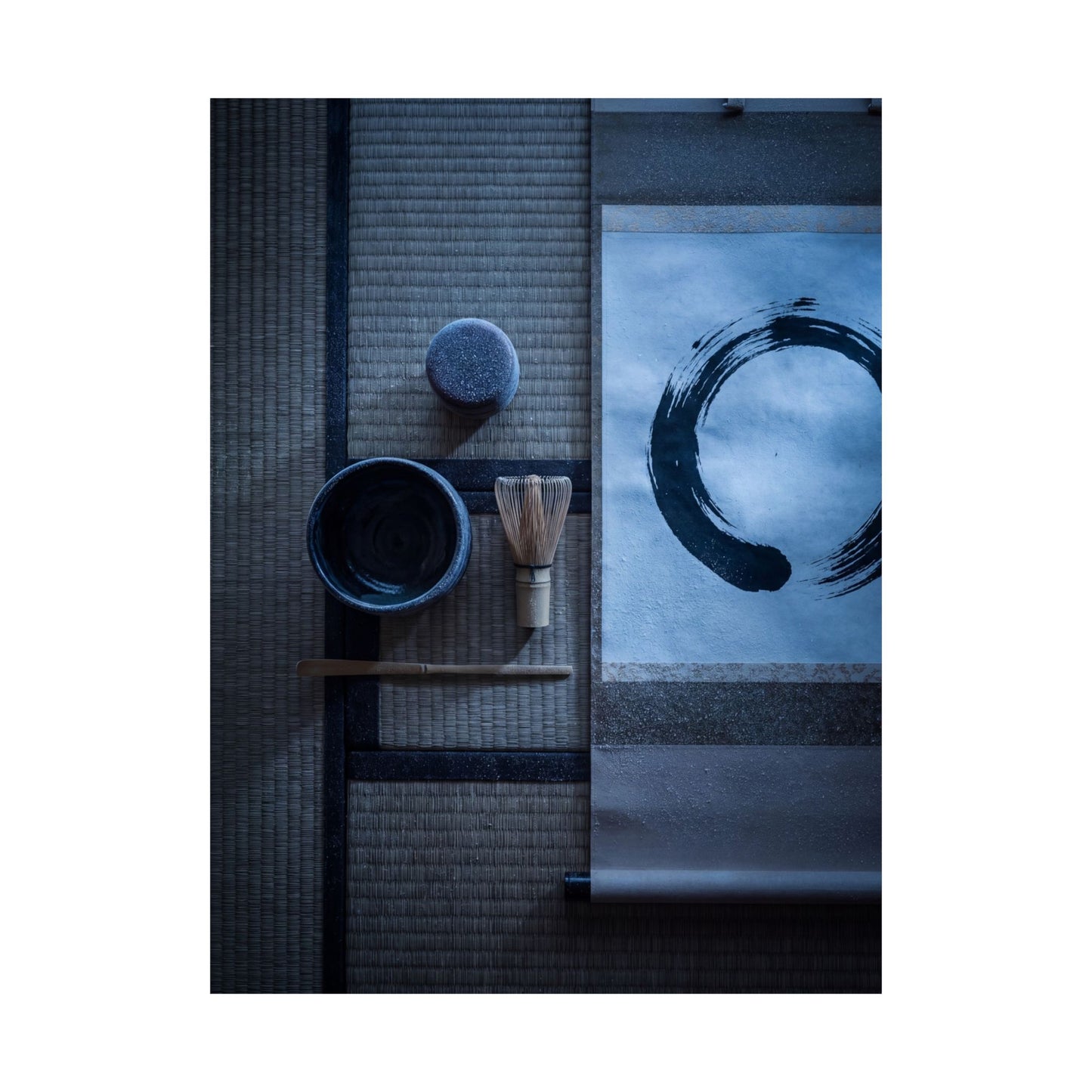 Seijaku Tea Ceremony Wall Art Print - Zen Enso