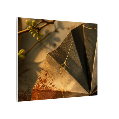 Ma Paper Fold Canvas Art - Kintsugi Broken Beauty
