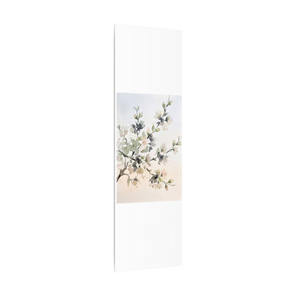 Cherry Blossom Watercolor Canvas Art | Elegant Japandi Art